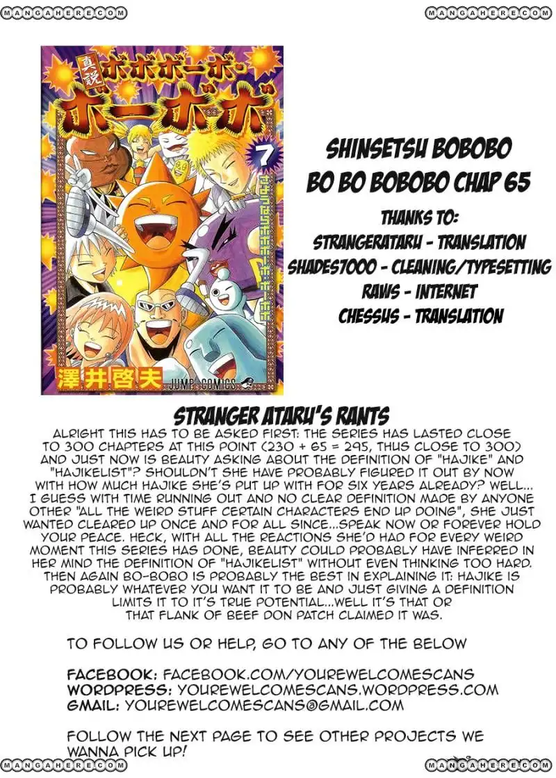 Shinsetsu Bobobo-bo Bo-bobo Chapter 65 27